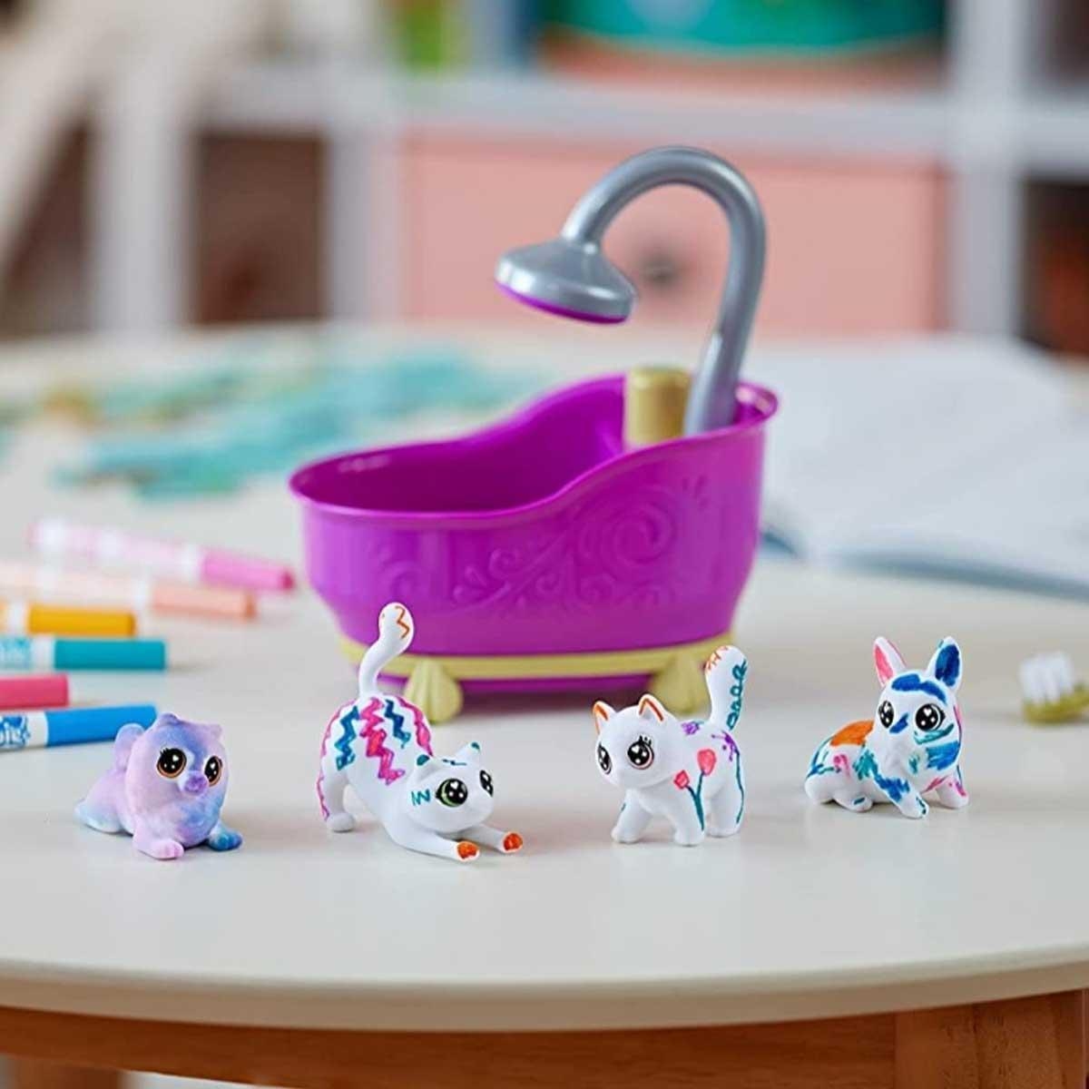 كرايولا واشيمالز مجموعة تحديث الحوض للحيوانات الأليفة للجنسين، 3-4 سنوات