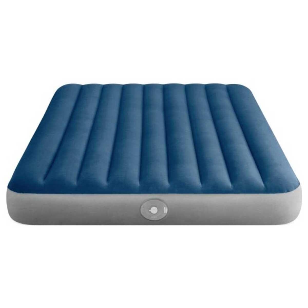 Intex Queen Dura-Beam Prestige Downy Airbed with Hand Pump