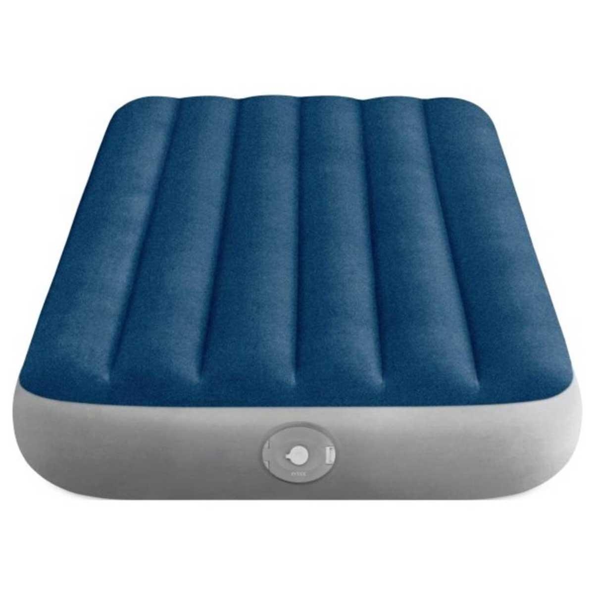 Intex Twin Dura-Beam Prestige Downy Airbed with Hand Pump