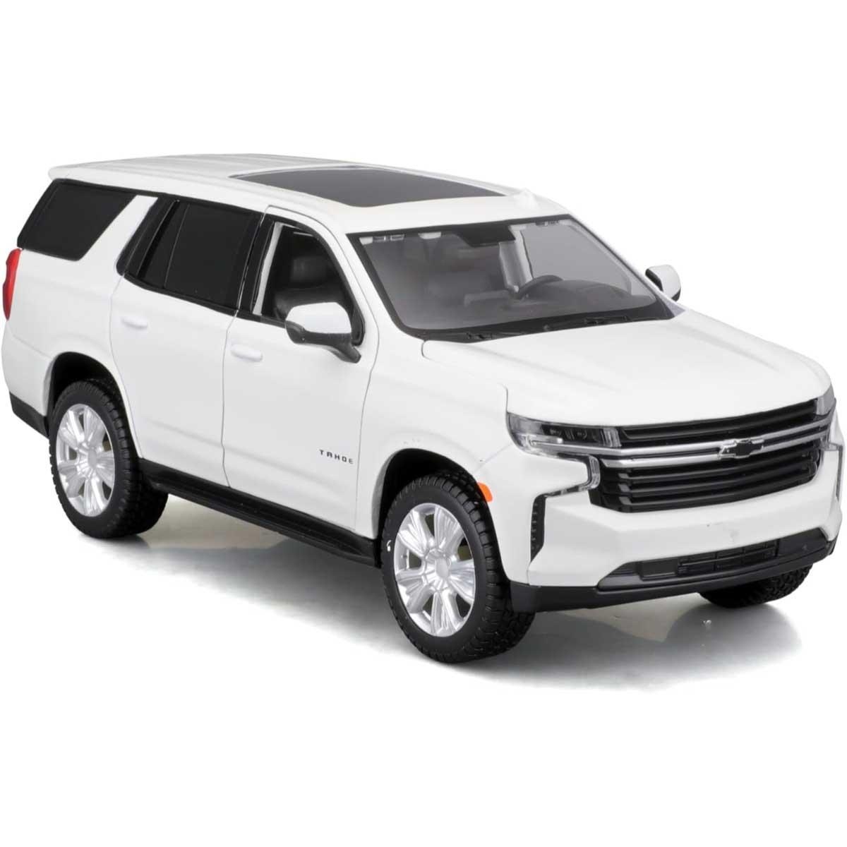 مايستو سيارة SUV شيفروليه تاهو 2021 معدن مصبوب بمقياس 1:24 للجنسين، 8-10 سنوات