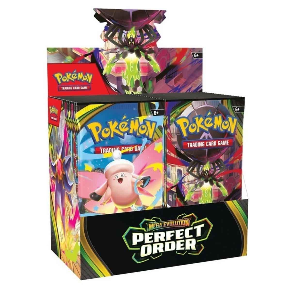 بوكيمون TCG ME 03 بيرفكت أوردر حزمة بطاقات متنوعة، للجنسين، 6-8 سنوات