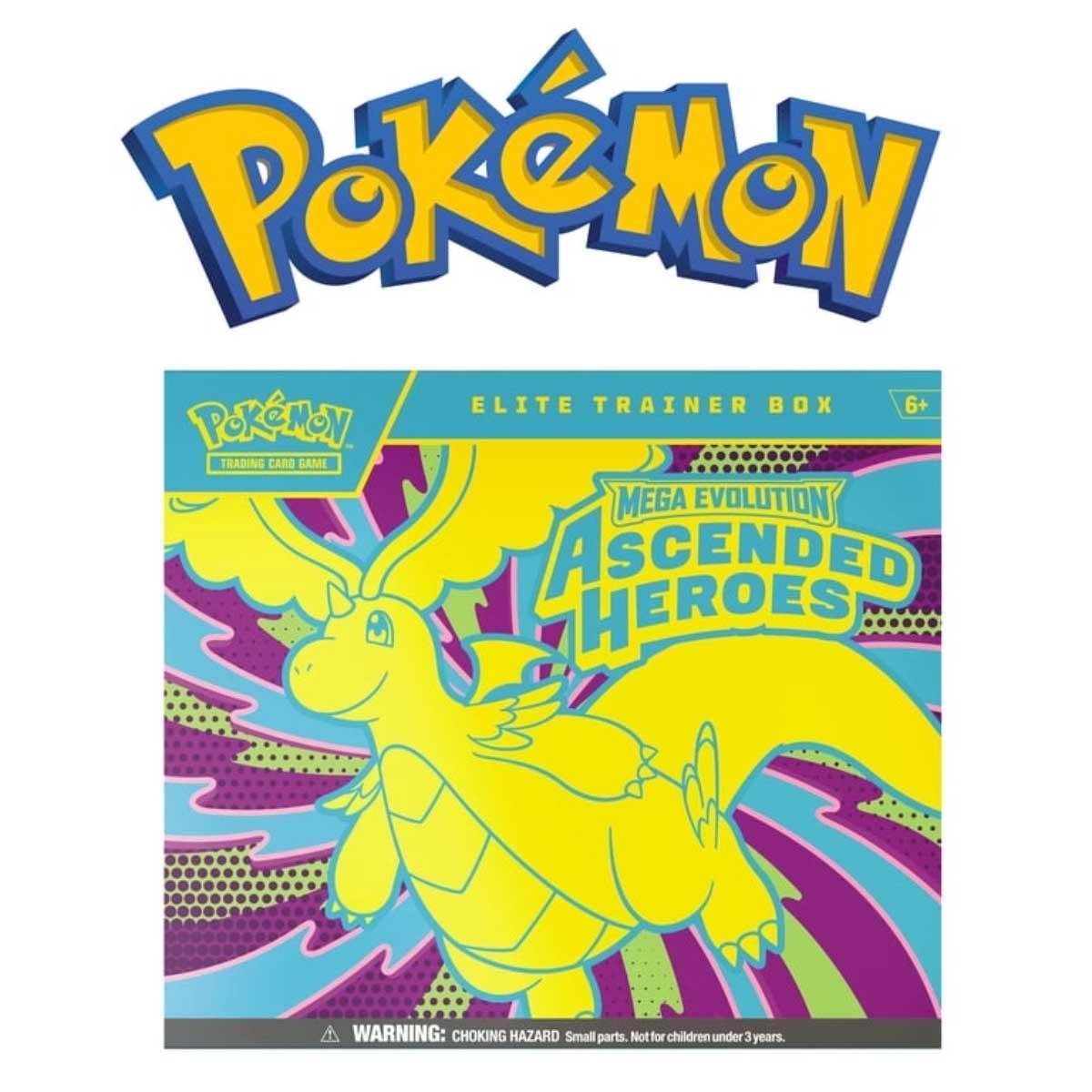 بوكيمون تي سي جي صندوق المدرب النخبة أساندد هيروز للربع الأول للجنسين، 6-8 سنوات