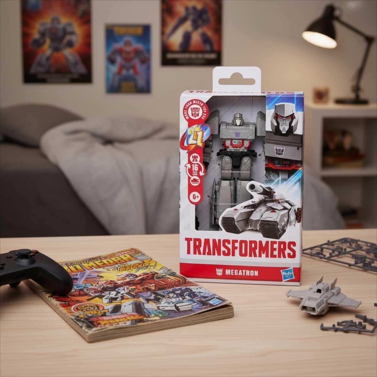 ترانسفورمرز كور برايم شخصية ميغاترون للجنسين، 5-7 سنوات