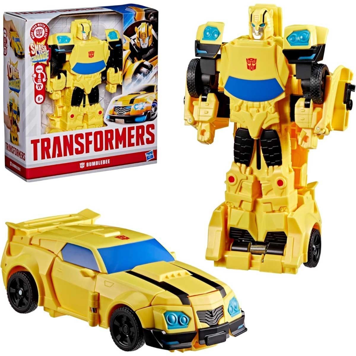 Transformers Core Smash Changers Bumblebee Action Figure Unisex, 5-7 Years