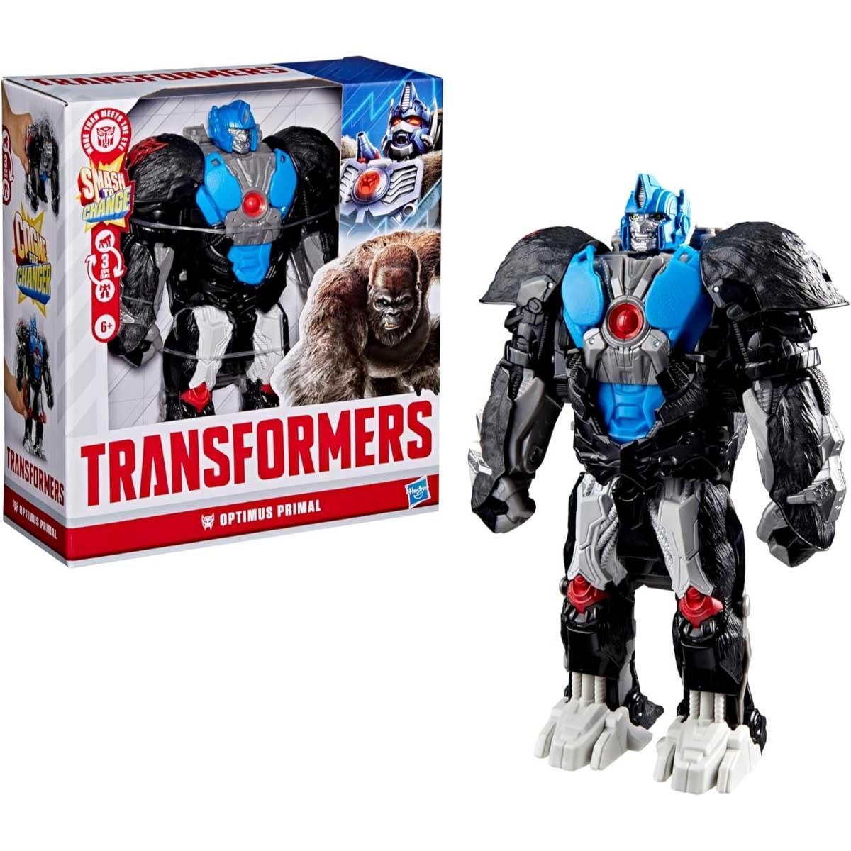 Transformers Core Smash Changers Optimus Primal Action Figure Unisex, 5-7 Years