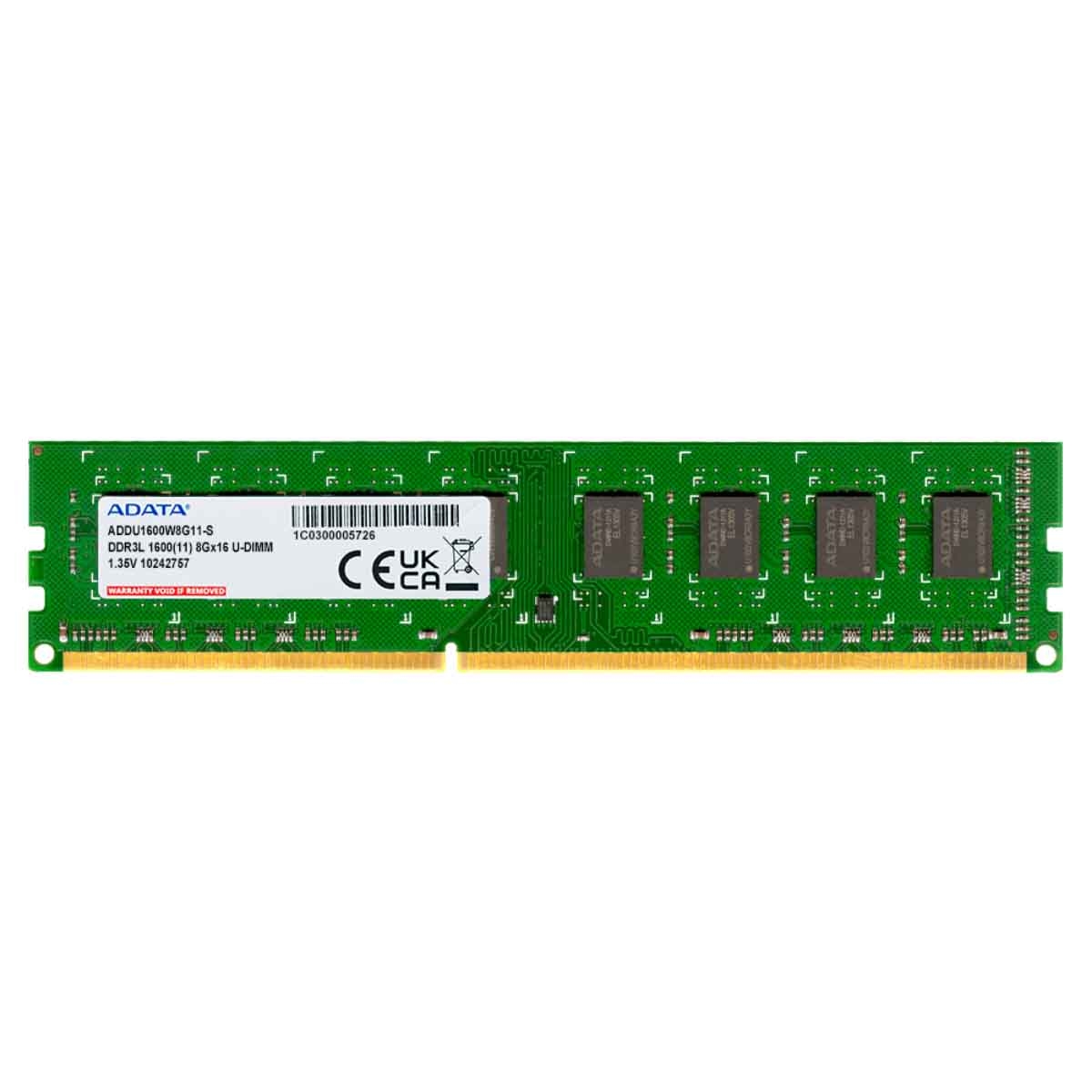 أداتا ذاكرة رام للكمبيوتر المكتبي 8 جيجابايت DDR3L بسرعة 1600 ميجاهرتز