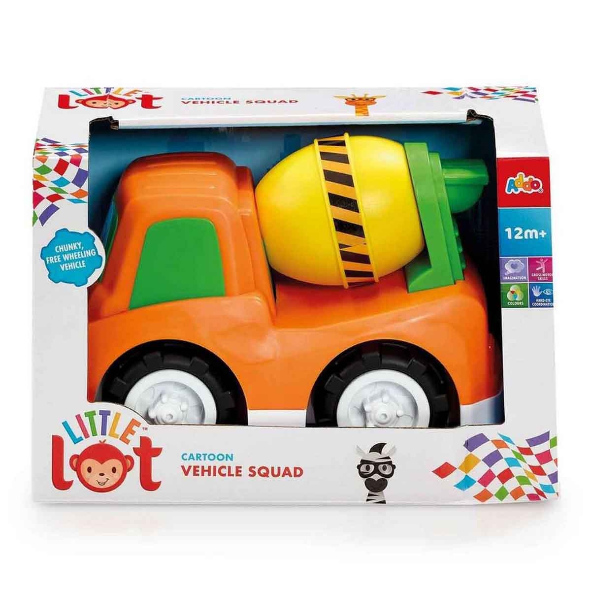 آدو ليتل لوت مجموعة مركبات كرتون منوعة للجنسين، عمر 3-4 سنوات