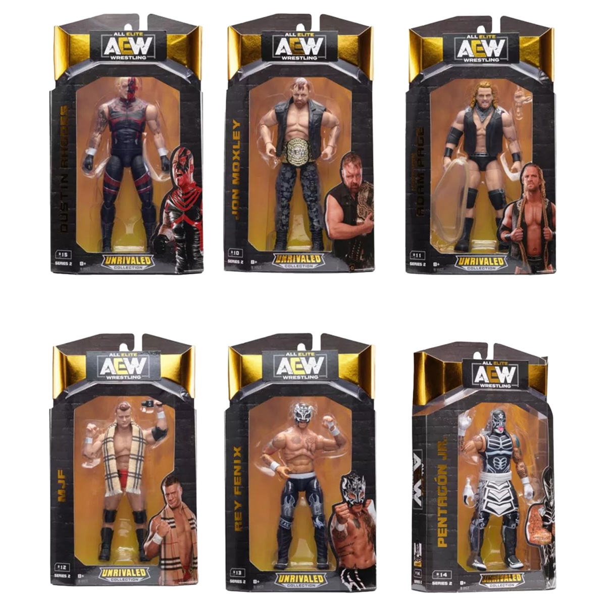 إي إي دبليو فيجر مصارعة 6.5 إنش متنوع للأولاد، 8-10 سنوات