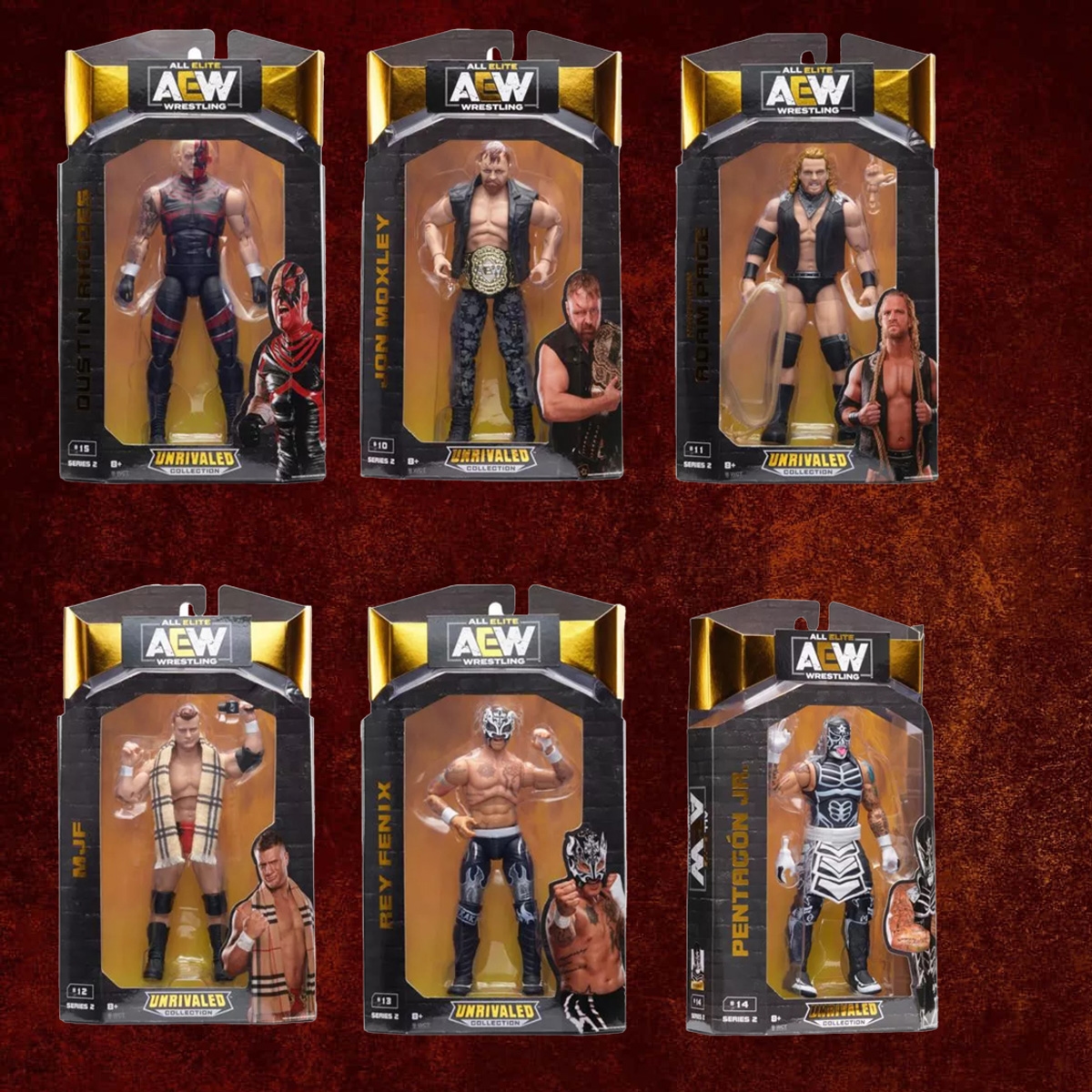 إي إي دبليو فيجر مصارعة 6.5 إنش متنوع للأولاد، 8-10 سنوات