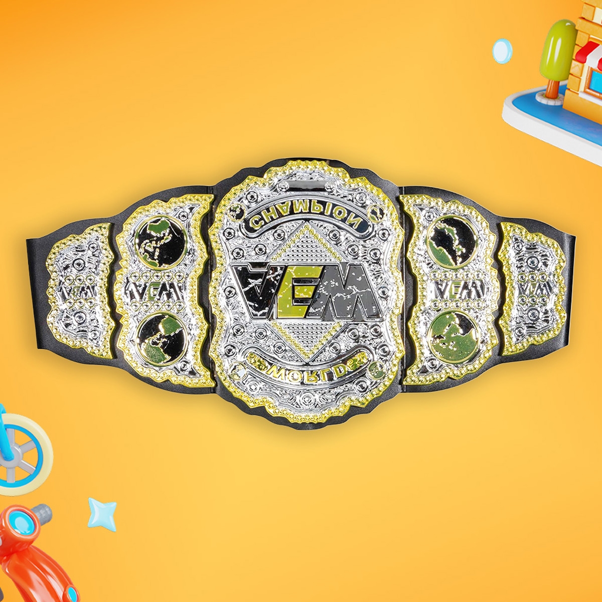 إي إي دبليو حزام بطولة المصارعة العالمية للأولاد، 8-10 سنوات