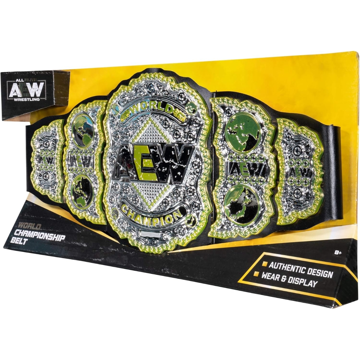 إي إي دبليو حزام بطولة المصارعة العالمية للأولاد، 8-10 سنوات