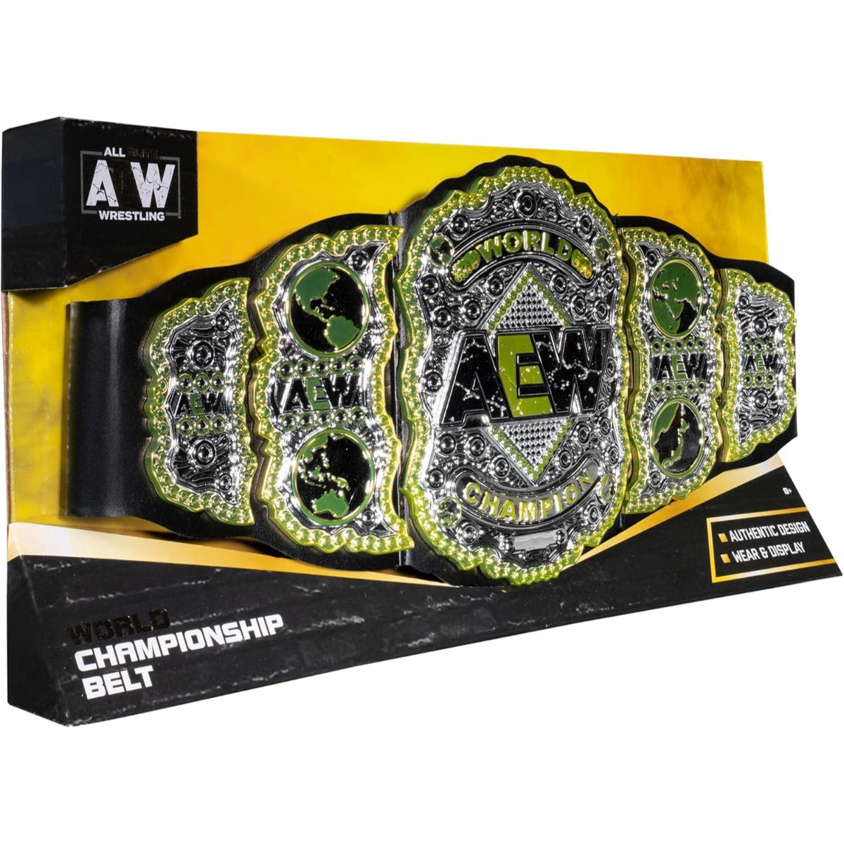 إي إي دبليو حزام بطولة المصارعة العالمية للأولاد، 8-10 سنوات