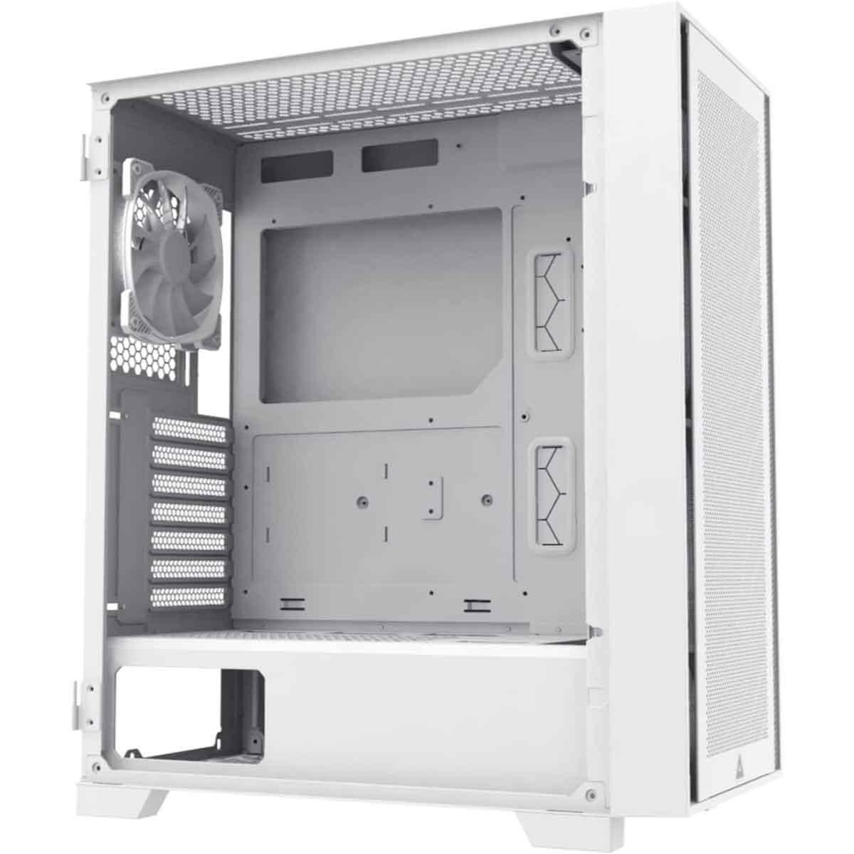 مونتيك صندوق كمبيوتر للألعاب AIR 1000 لايت باللون الأبيض