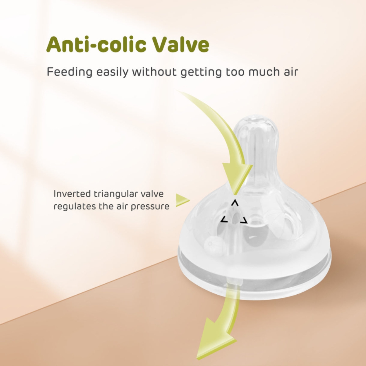 آيويبي حلمة رضاعة مقاس L للأطفال من عمر 0 إلى 2 سنة