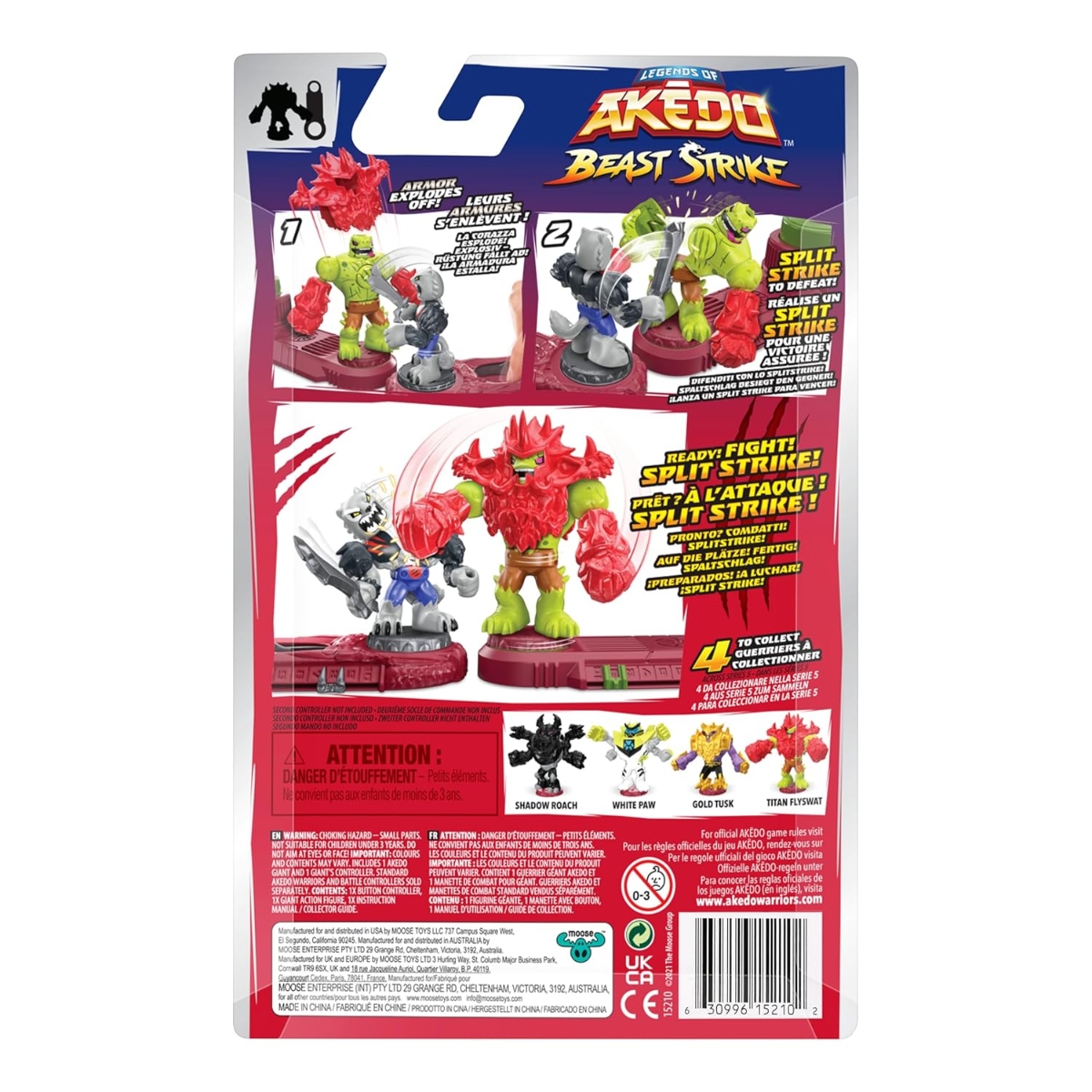 أكيدو بيست سترايك فيجر باتل جاينتس غولد توسك للجنسين، من 5 إلى 7 سنوات