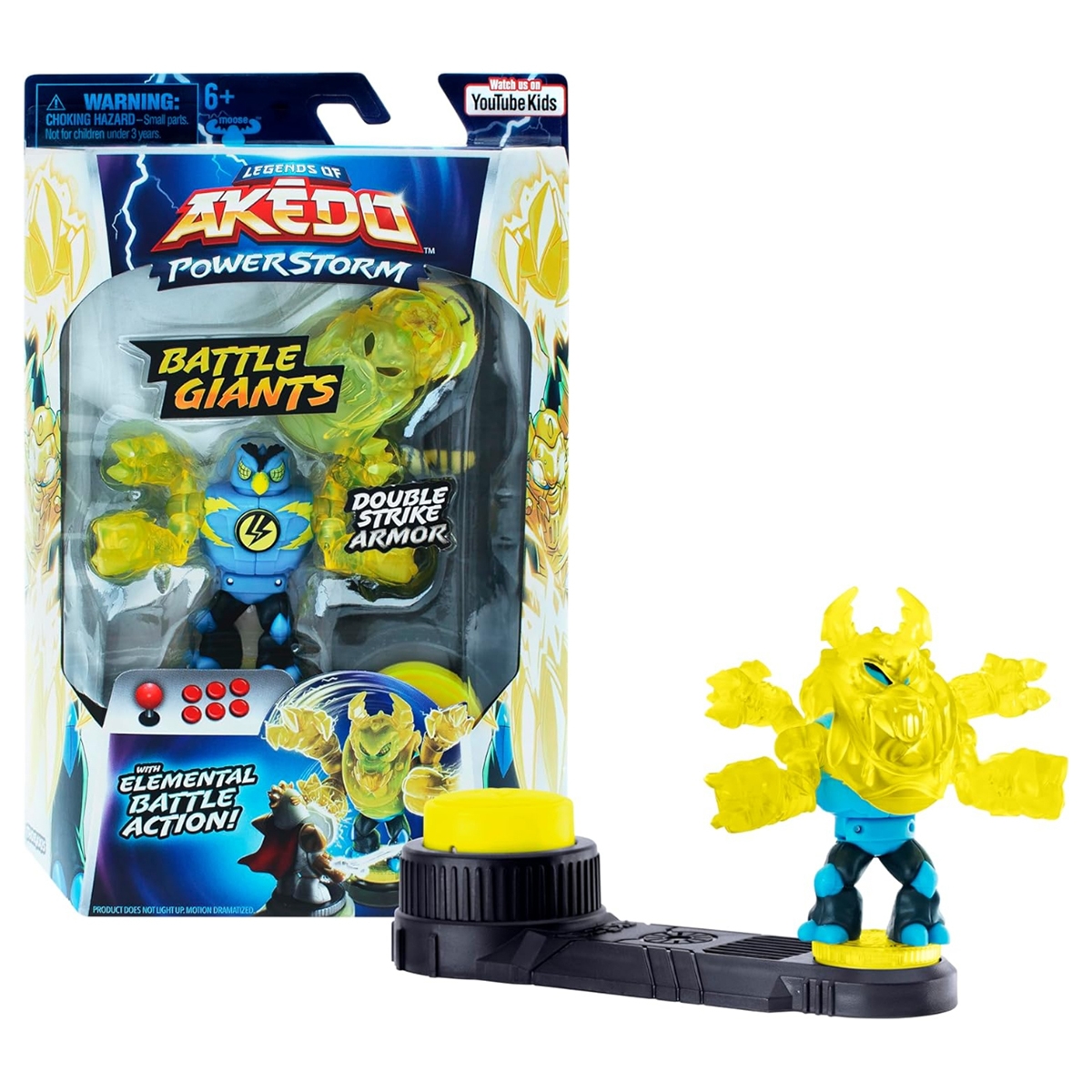 أكيدو باورستورم فيجر باتل جاينتس ثوراكس للجنسين، من 5 إلى 7 سنوات