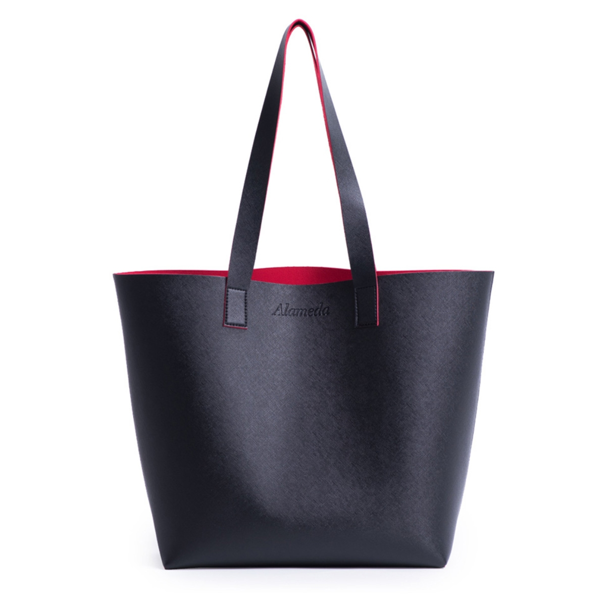 ألاميدا حقيبة يد باللون الأسود للبنات من عمر 13 سنة فما فوق