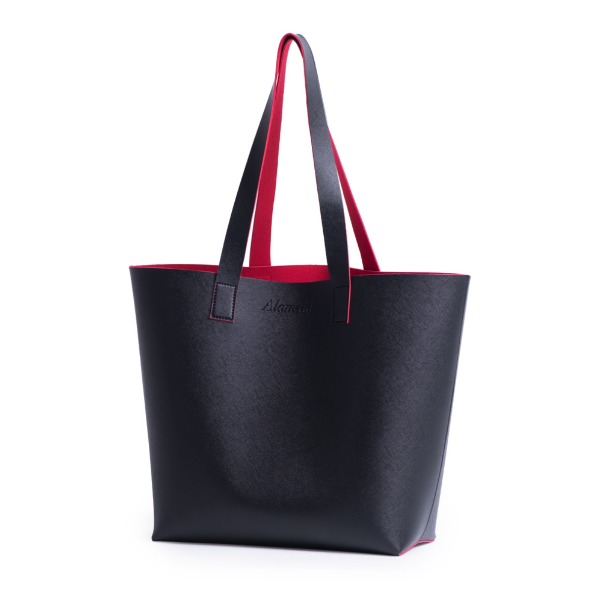 ألاميدا حقيبة يد باللون الأسود للبنات من عمر 13 سنة فما فوق