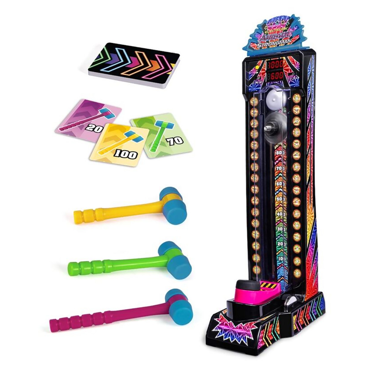 أمباسادور سلسلة هايبر نيون لعبة سترونغمان إلكترونية آركيد للجنسين، 5-7 سنوات