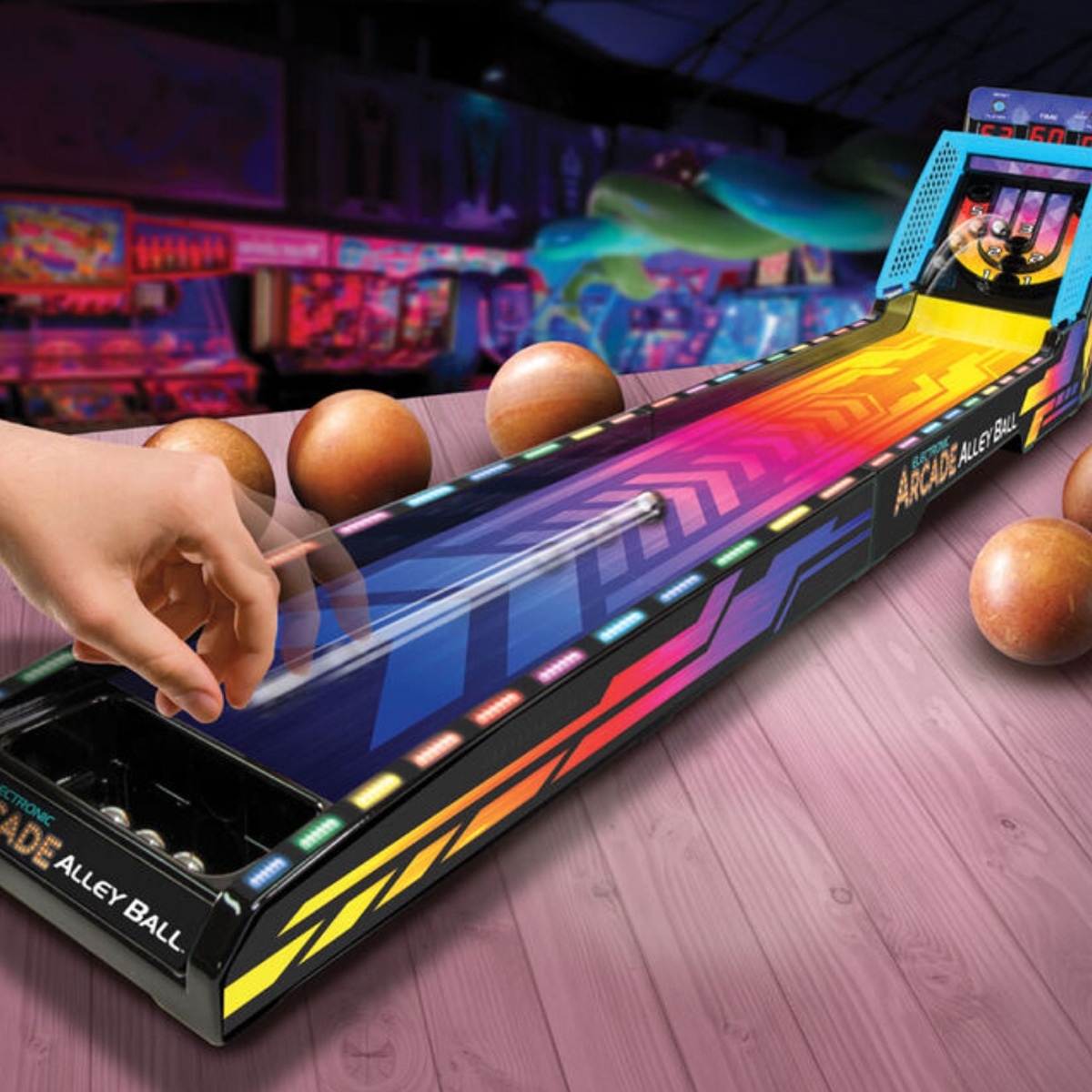 أمباسادور سلسلة نيون لعبة آركيد إلكترونية ألي بول للجنسين، 5-7 سنوات