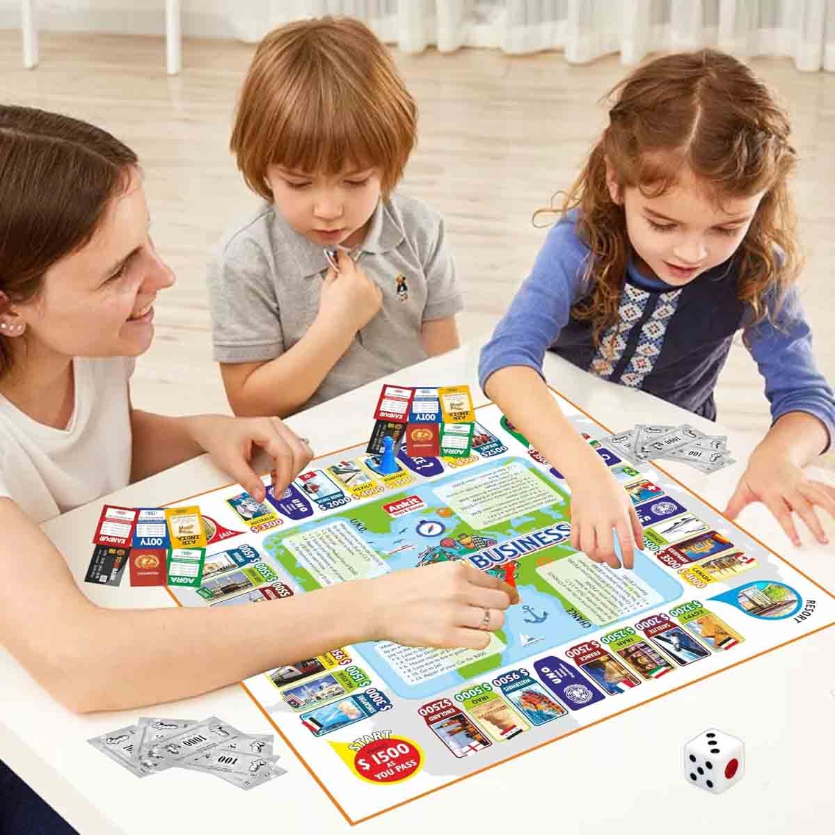 أنكت تويز لعبة بيزنس لوحية بحجم 15 إنش للجنسين من عمر 5 إلى 7 سنوات