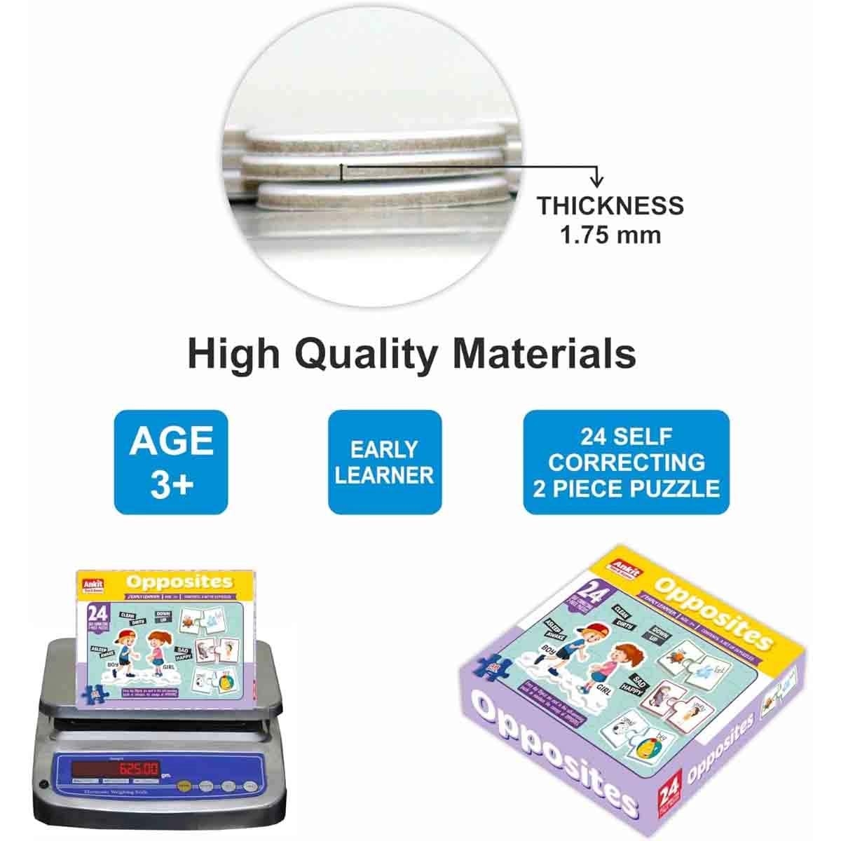 أنكيت تويز مجموعة لعبة البزنس مع لعبة المتضادات التعليمية + لغز من رافنسبورجر، للجنسين، 8-10 سنوات