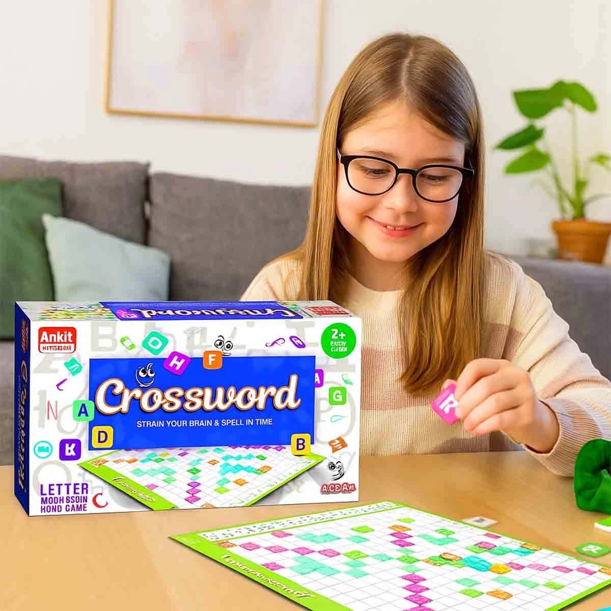 أنكيت تويز مجموعة لعبة الكلمات المتقاطعة + لغز بالاس ديزني من رافنسبورجر مع لغز من إديوكا، للجنسين، 13+ سنة