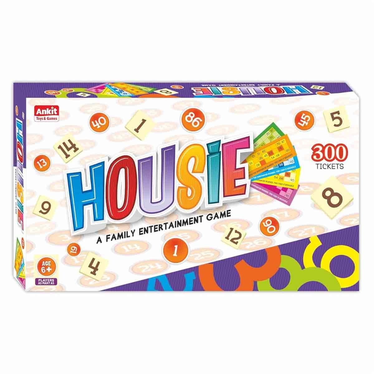 أنكيت تويز مجموعة لعبة هوزي بينغو + نموذج برج إيفل من رافنسبورجر مع لغز من إديوكا، للجنسين، 13+ سنة