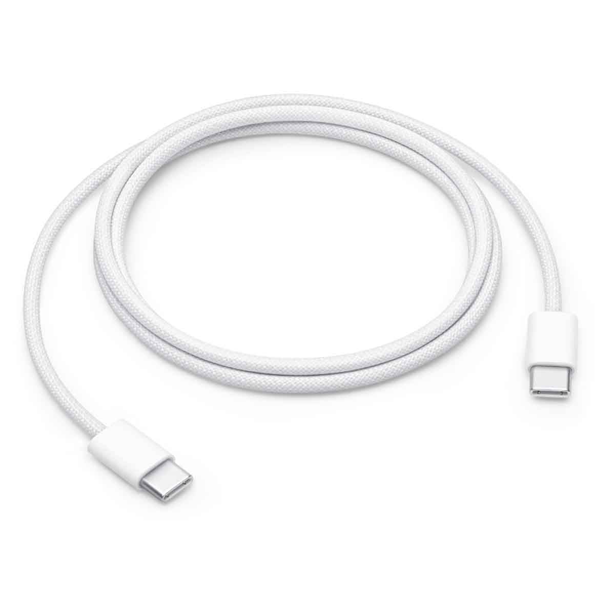 أبل كابل شحن USB-C بقدرة 60 واط بطول 1 متر