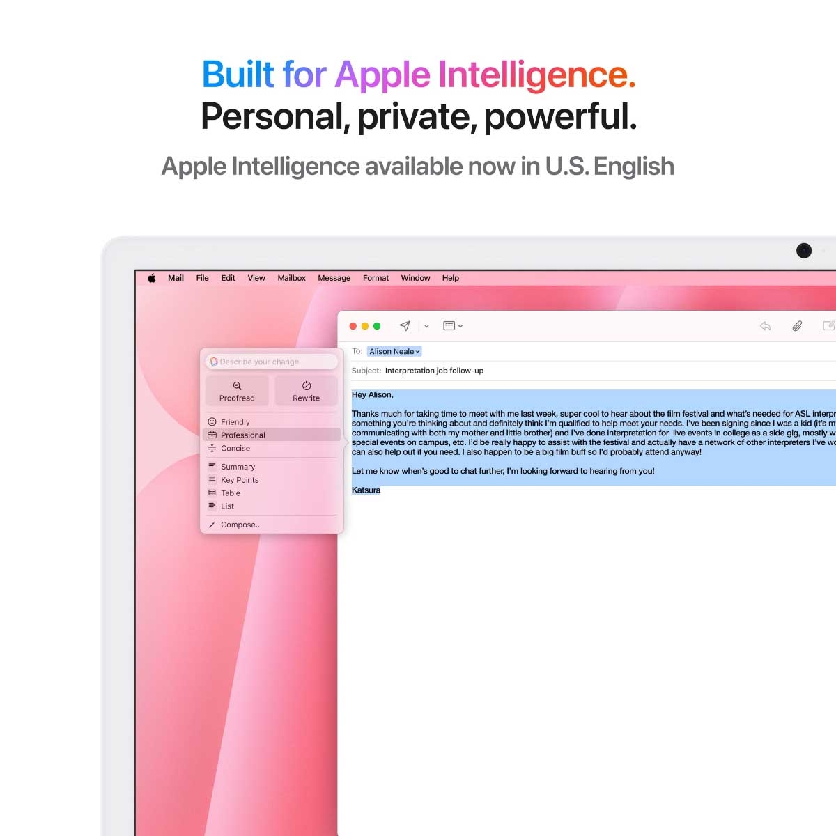 أبل آي ماك M4 إصدار 2024 مقاس 24 بوصة مع معالج CPU ثماني النواة وGPU ثماني