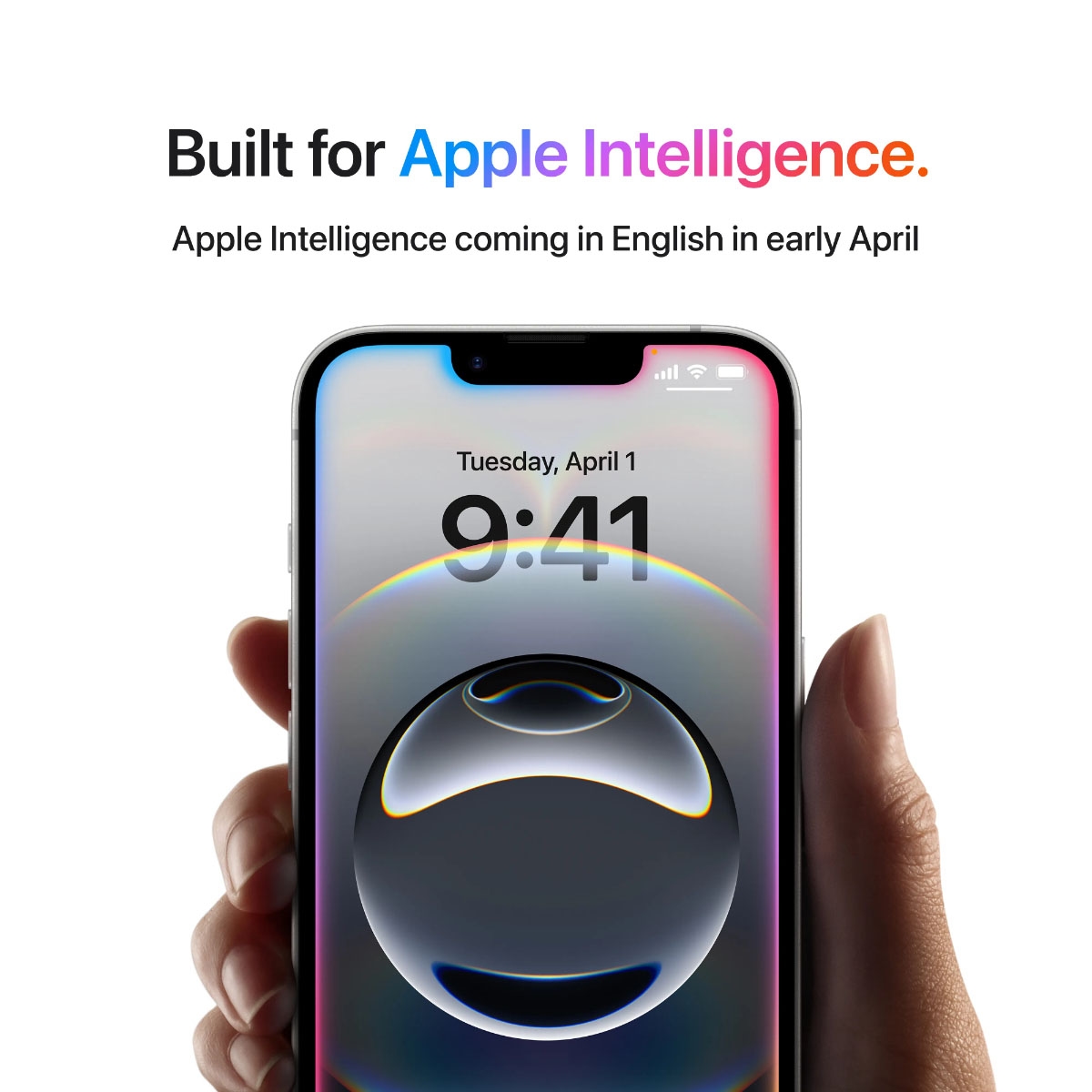 أبل جوال آيفون 16e سعة 128 جيجابايت، شريحة eSIM فقط، نسخة السعودية، أبيض