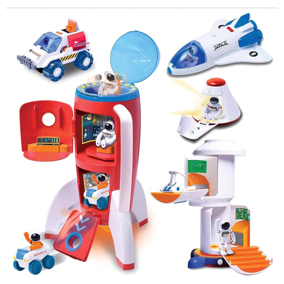 أسترو فنتشر مجموعة ديلوكس فضاء للأولاد، 3-4 سنوات