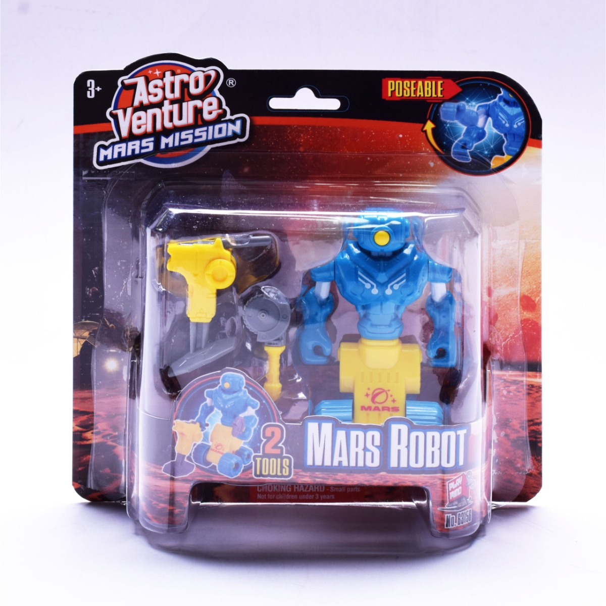 أسترو فنتشر لعبة روبوت مارس مهمة المريخ للأولاد، 3-4 سنوات