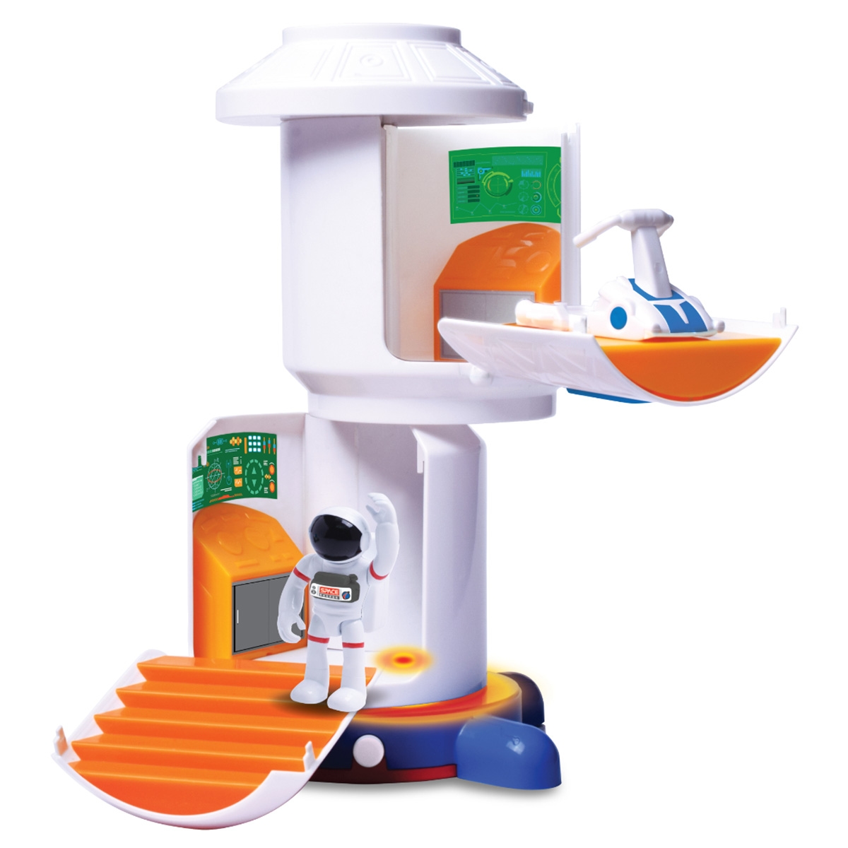 أسترو فنتشر مجموعة محطة فضاء وكبسولة للأولاد، 3-4 سنوات