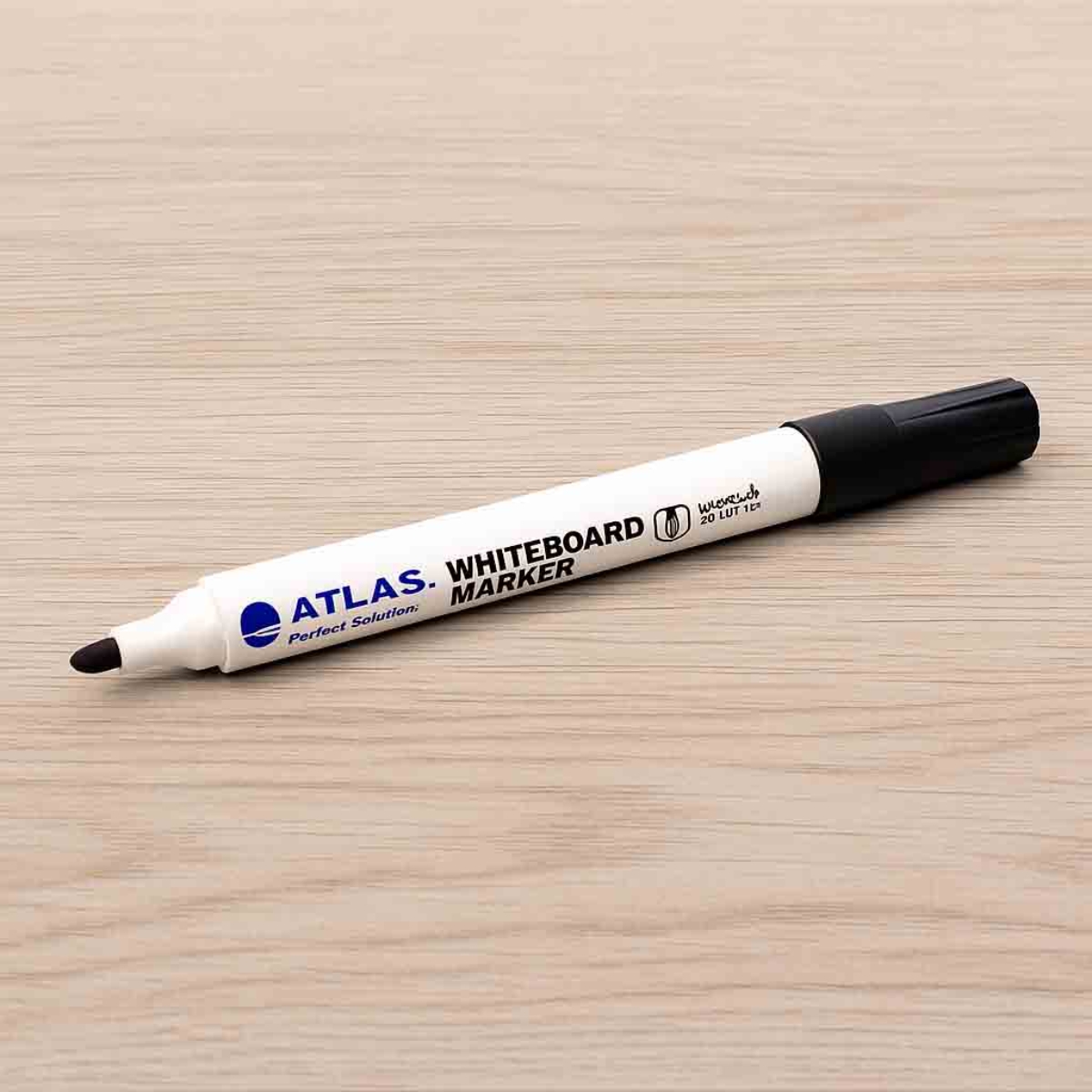 أطلس قلم تحديد سبورة بطرف ناعم، مجموعة من 12