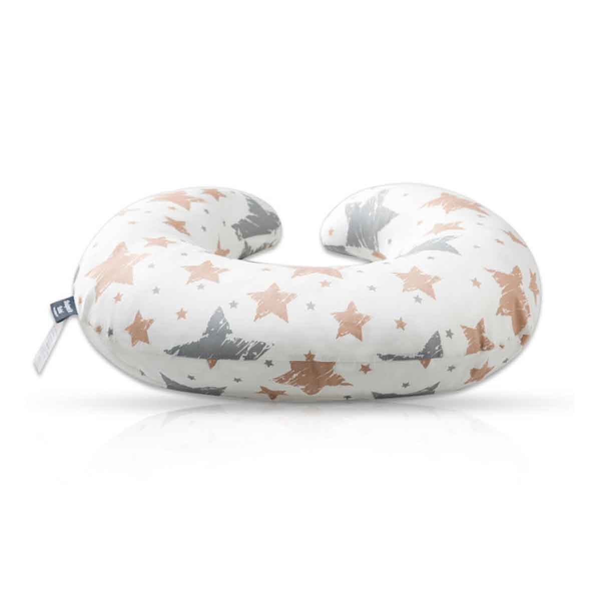 ليتل ستوري وسادة رضاعة وإطعام للأطفال بنقشة النجوم