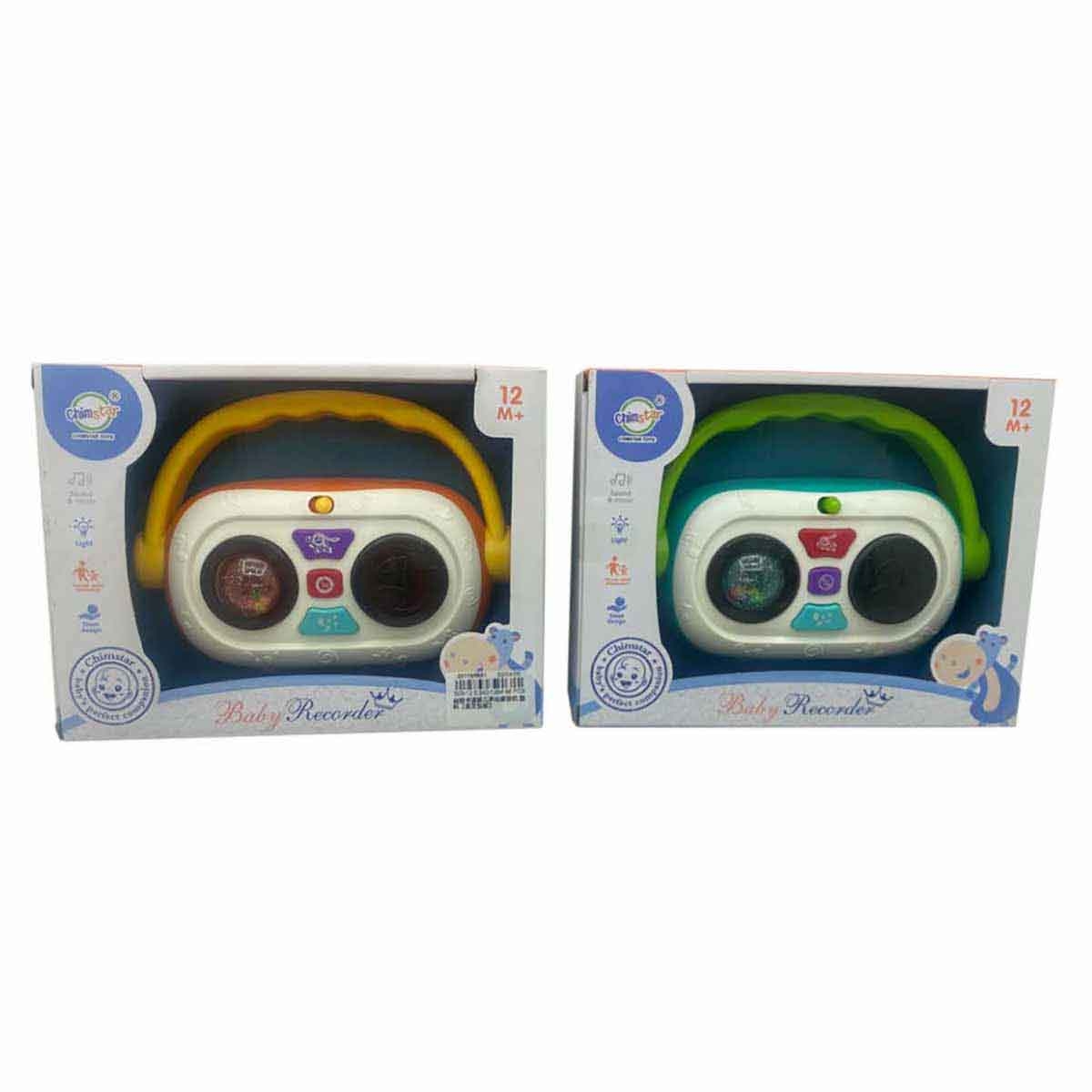 تشيمستار آلة نفخ للأطفال منوعة مع صوت وضوء للأطفال من عمر 0-2 سنوات