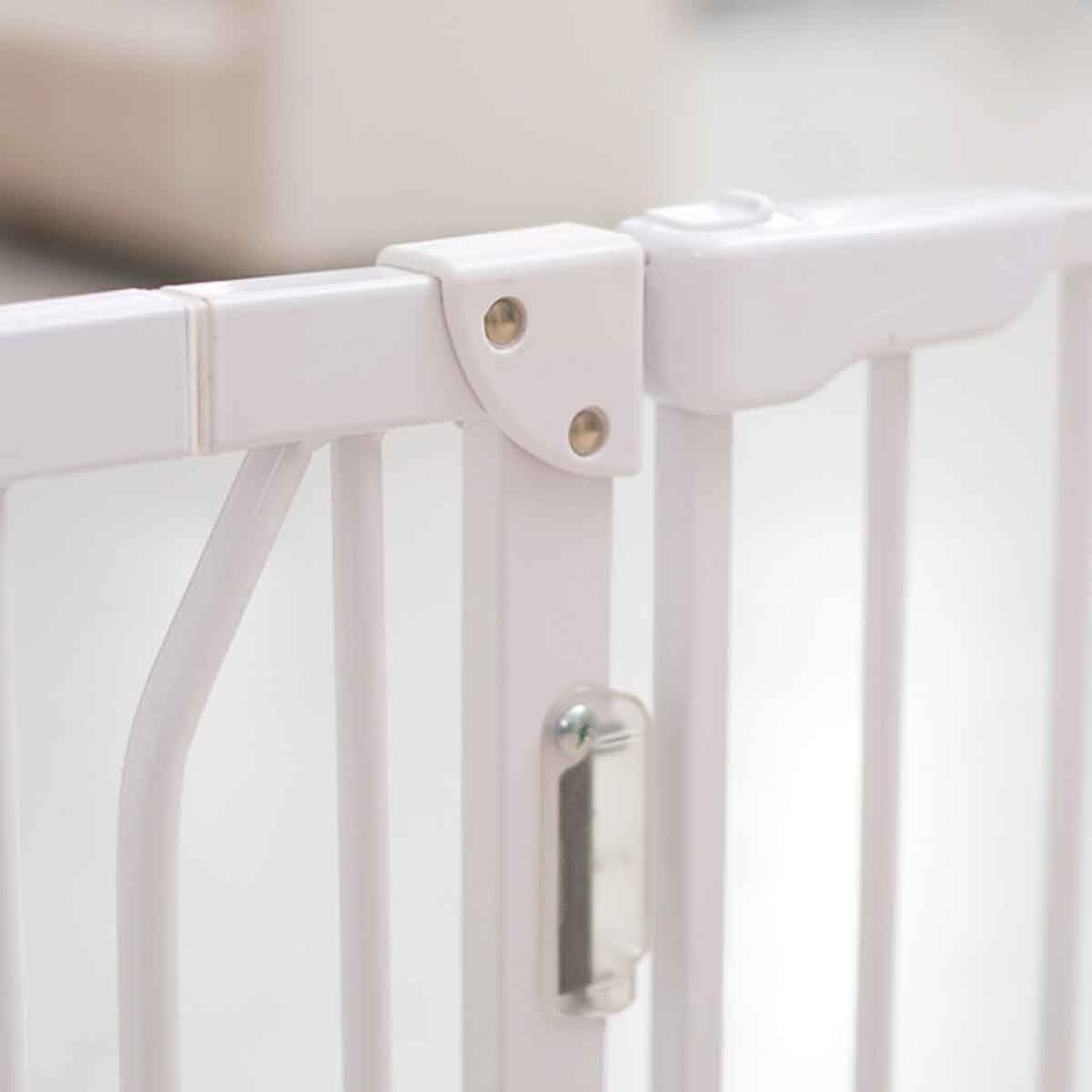 بيبي سيف مجموعة تمديد بوابة بإضاءة ليد بطول 20 سم للأطفال، 0-2 سنة