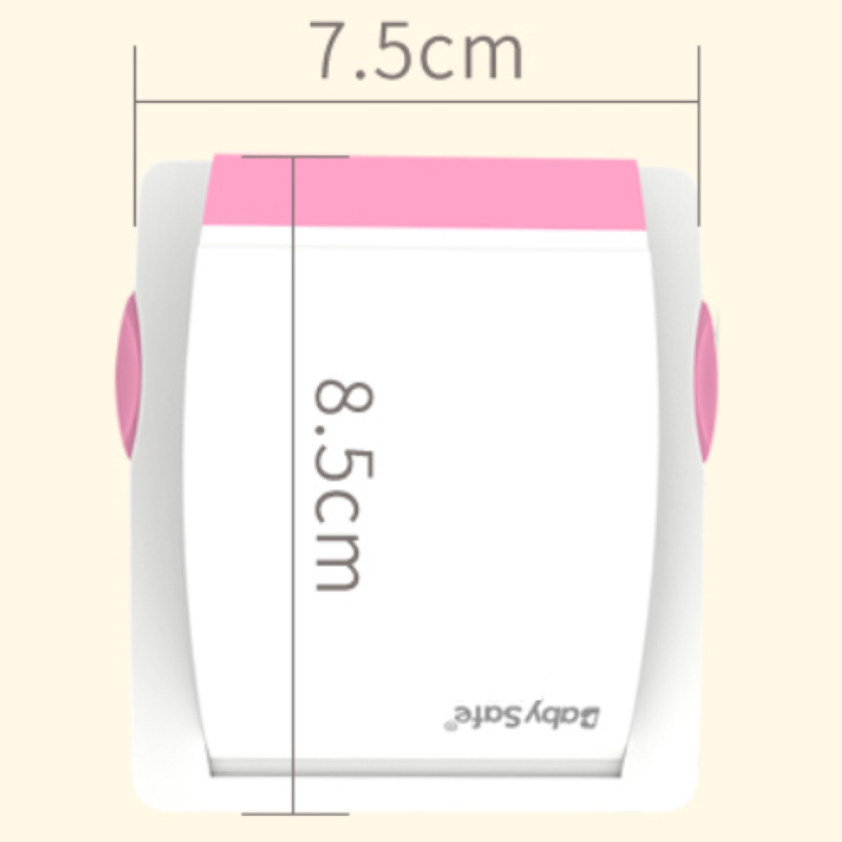 بيبي سيف واقي نوافذ متعدد الاستخدامات باللون الوردي للأطفال من عمر 0 إلى 2 سنة مجموعة من 4