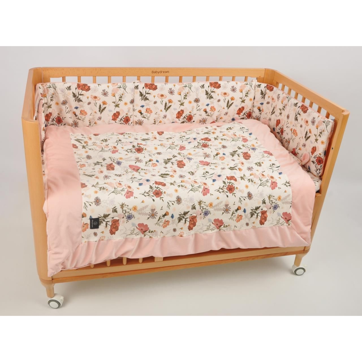 بيبي دريم طقم مرتبة سرير للأطفال من عمر 0 إلى 2 سنة، مجموعة من 4