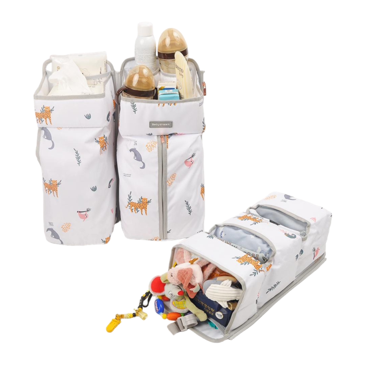 بيبي دريم رف منظم حفاضات للأطفال من عمر 0 إلى 2 سنة