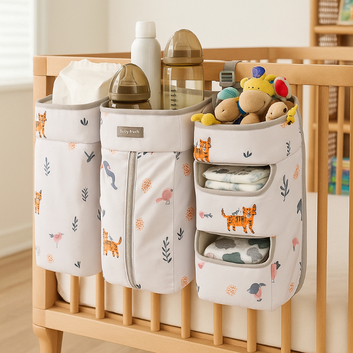 بيبي دريم رف منظم حفاضات للأطفال من عمر 0 إلى 2 سنة