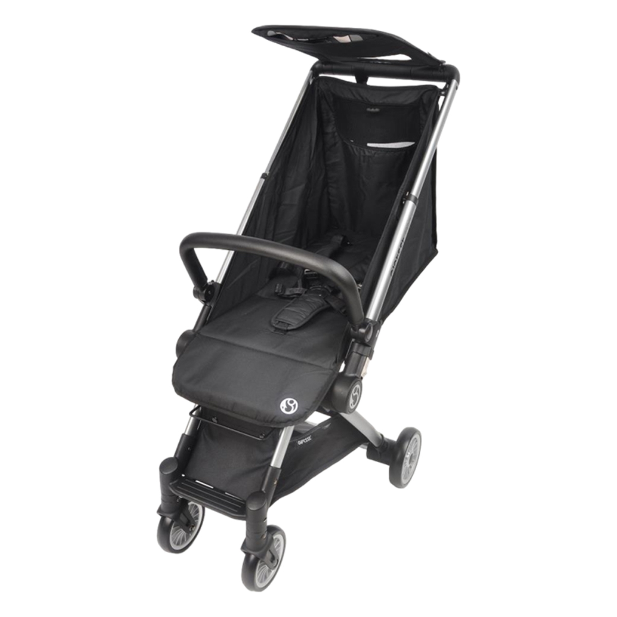 بيبي دريم عربة هدية خفيفة الوزن بلون أسود للأطفال من عمر 0 إلى 2 سنة