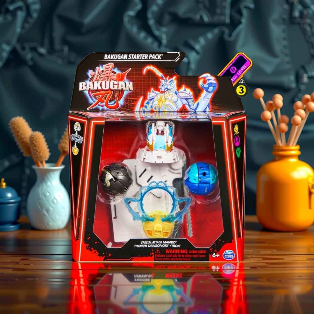 باكوجان مجموعة الانطلاق شخصيات أكشن متنوعة للأولاد والبنات عمر 5-7 سنوات