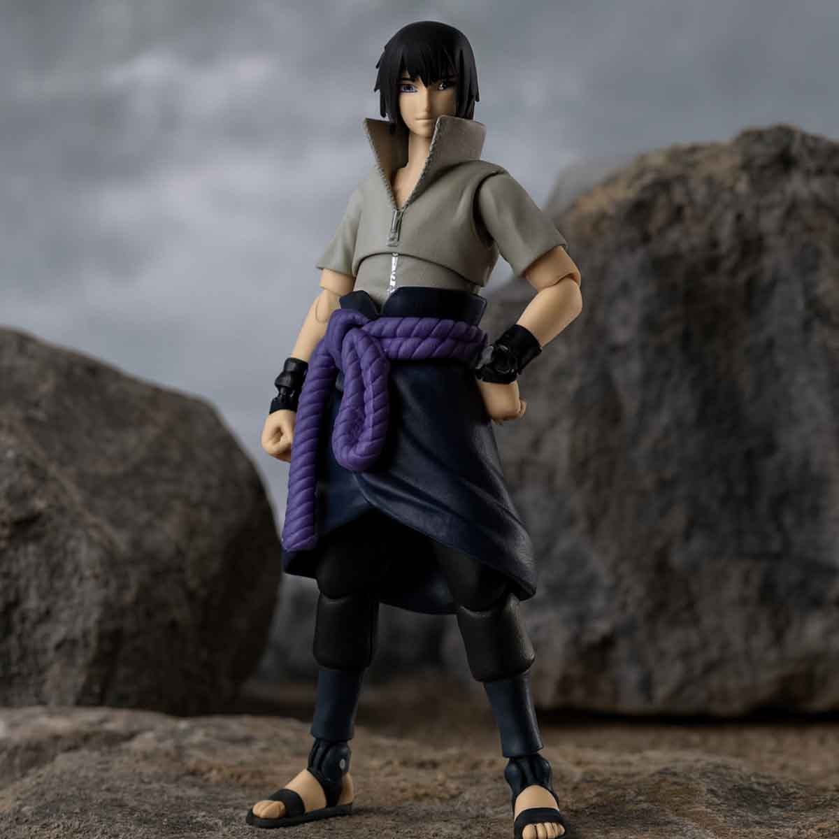 بانداي انمي ناروتو اولت لجنذز ساسكي اوتشيها دمية اكشن منوعة 5 إنش للجنسين، 5-7 سنوات