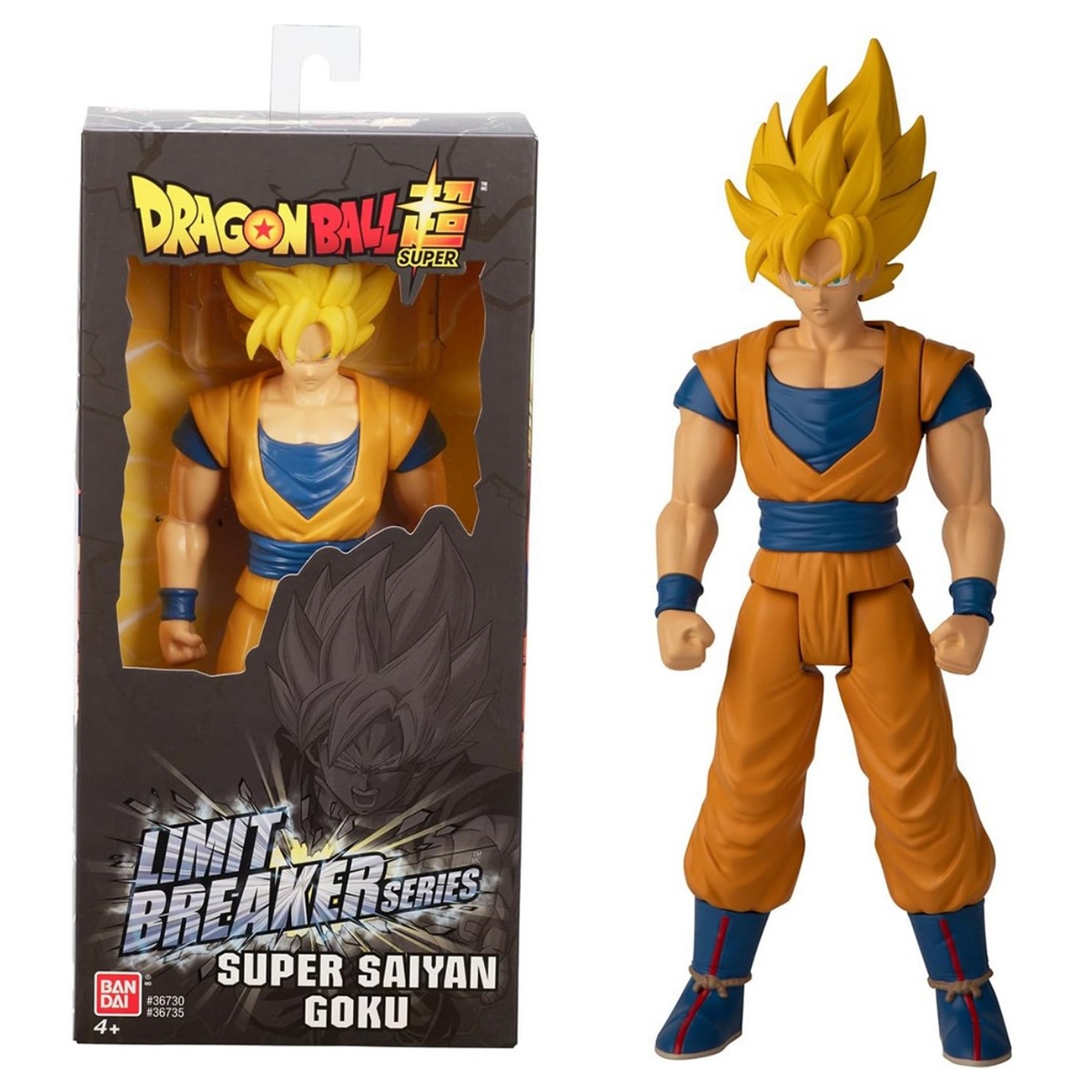 بانداي 12 إنش دراغون بول ليميت بريكر سوبر سايان غوكو مجسم حركة للأولاد، 5-7 سنوات