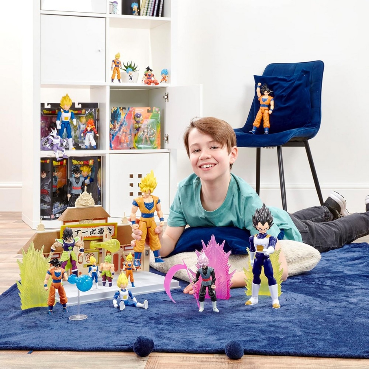 بانداي 12 إنش دراغون بول ليميت بريكر سوبر سايان غوكو مجسم حركة للأولاد، 5-7 سنوات