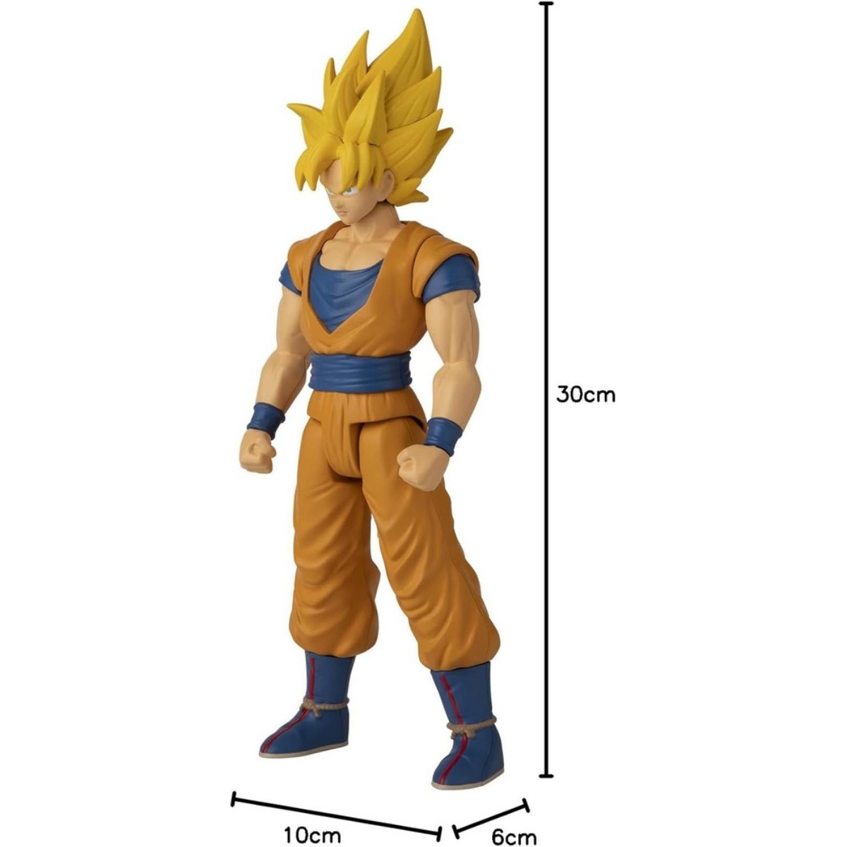 بانداي 12 إنش دراغون بول ليميت بريكر سوبر سايان غوكو مجسم حركة للأولاد، 5-7 سنوات