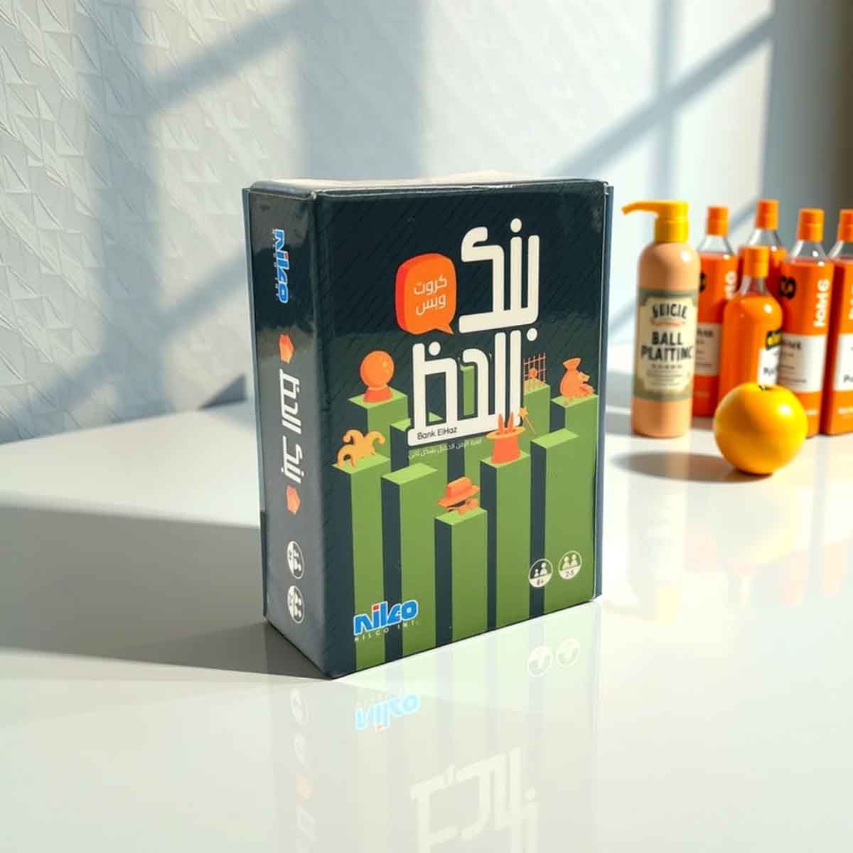 نيلكو لعبة بنك الحظ إصدار كروت وبس للأطفال من عمر 5 إلى 7 سنوات