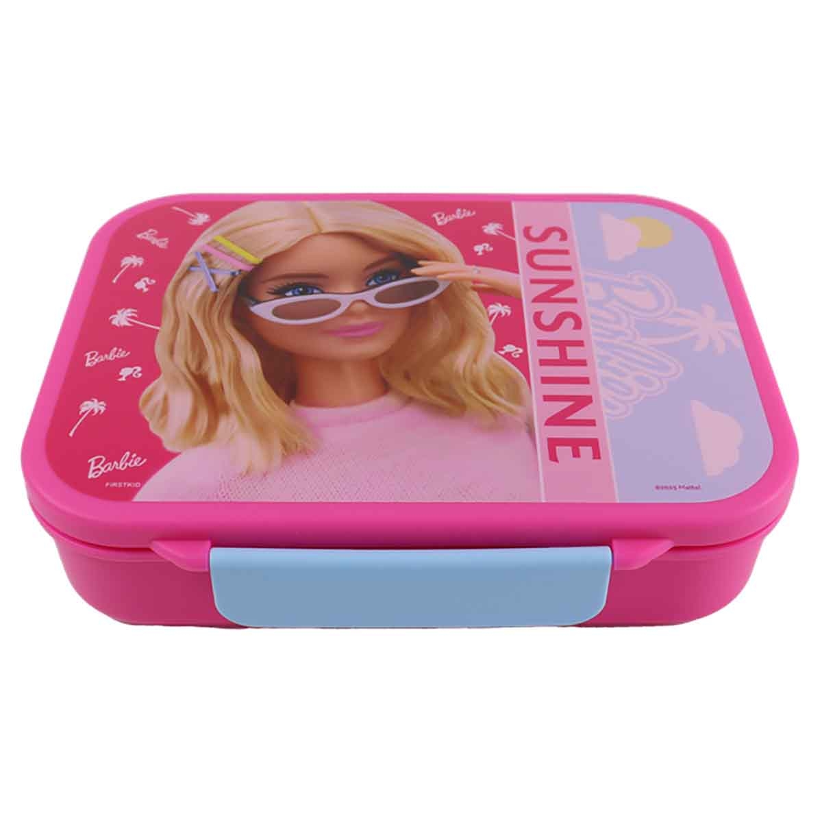 باربي صندوق غداء بنتو أنيق سعة 1100 مل مع 6 أقسام